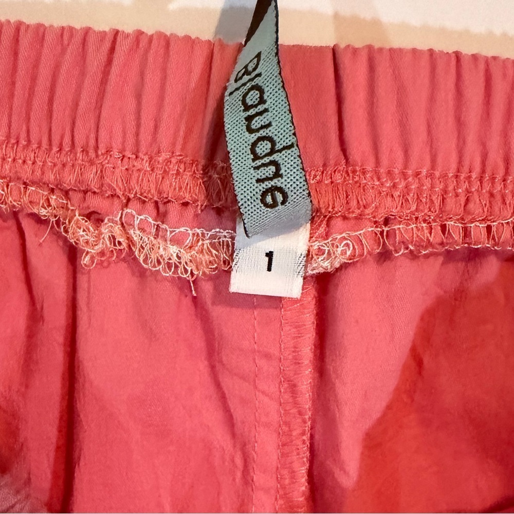 BLANQUE Drapey Coral Lagenlook Boho Women's Skirt Size 1 - Picture 4 of 7